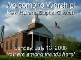Welcome to Worship New Holland Baptist Church