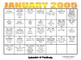 Calendar of Festivals and Events