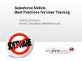 Salesforce Mobile Best Practices for User Training