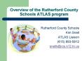 Overview of the Rutherford County Schools ATLAS program