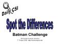 Batman Challenge