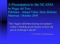 A Presentation to the NCAMA by Peggy del Toro, Publisher Inland Valley Daily Bulletin Montreal Octob