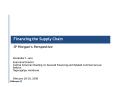 Financing the Supply Chain