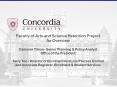 Faculty of Arts and Science Retention Project
