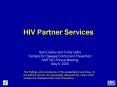 HIV Partner Services