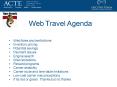 Web Travel Agenda