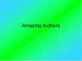 Amazing Authors