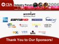 Thank You to Our Sponsors
