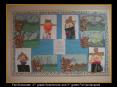 Fall Showcase 2nd grade Scarecrows and 3rd grade Fall landscapes