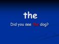 the