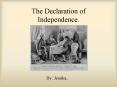 The Declaration of Independence.