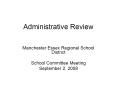 Administrative Review