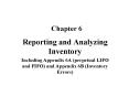 Reporting and Analyzing Inventory