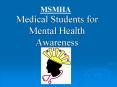 Medical Students for Mental Health Awareness