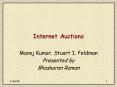 Internet Auctions