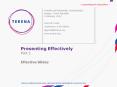 Presenting Effectively Part 1 Effective Slides