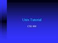 Unix Tutorial