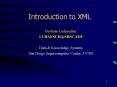 Introduction to XML