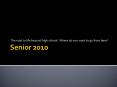 Senior 2010