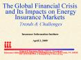 The Global Financial Crisis and Its Impacts on Energy Insurance Markets Trends
