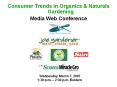 Consumer Trends in Organics