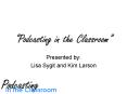 Podcasting in the Classroom