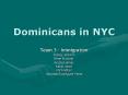 Dominicans in NYC