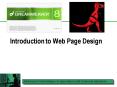 Introduction to Web Page Design