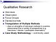 Qualitative Research