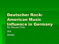 Deutscher Rock: American Music Influence in Germany