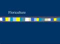 Floriculture