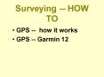 Surveying HOW TO