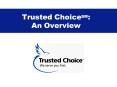 Trusted ChoiceSM: An Overview