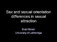 Sex and sexual orientation differences in sexual attraction