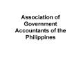 Association of Government Accountants of the Philippines