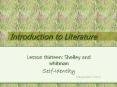 Introduction to Literature