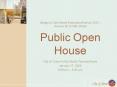 Public Open House