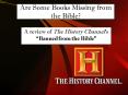 Are Some Books Missing from the Bible