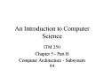An Introduction to Computer Science
