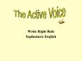 Write Right Rule