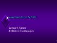 Intermediate HTML