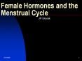 Female Hormones and the Menstrual Cycle