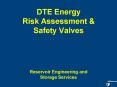 DTE Energy Risk Assessment