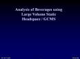 Analysis of Beverages using Large Volume Static Headspace GCMS