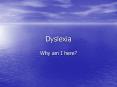 Dyslexia