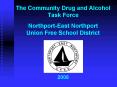 The Community Drug and Alcohol Task Force NorthportEast Northport Union Free School District 2008
