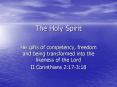 The Holy Spirit