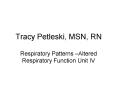 Tracy Petleski, MSN, RN