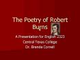 The Poetry of Robert Burns