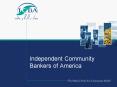 Independent Community Bankers of America